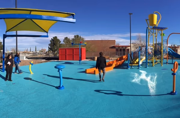 K-9 Agent Bulder Memorial Dog Splash Park at Pavo Real Enhanced Spray Park photo 2